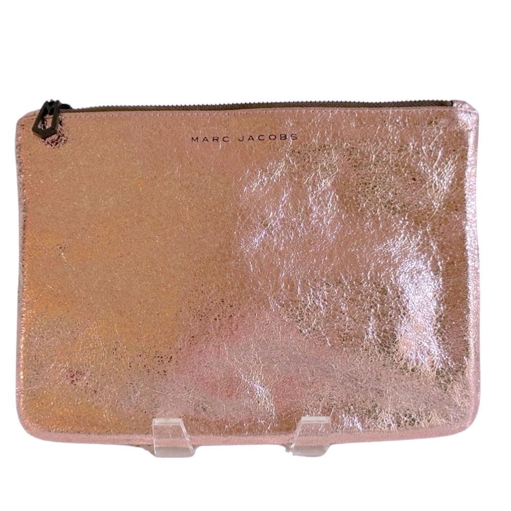 Marc‎ Jacobs for Target Collaboration Clutch Metallic Rose Gold Foil Bag